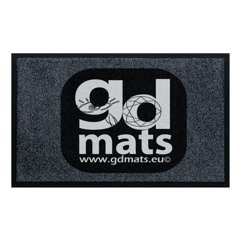 GD OptiBrush - logo rohož / koberec - 85x75 cm